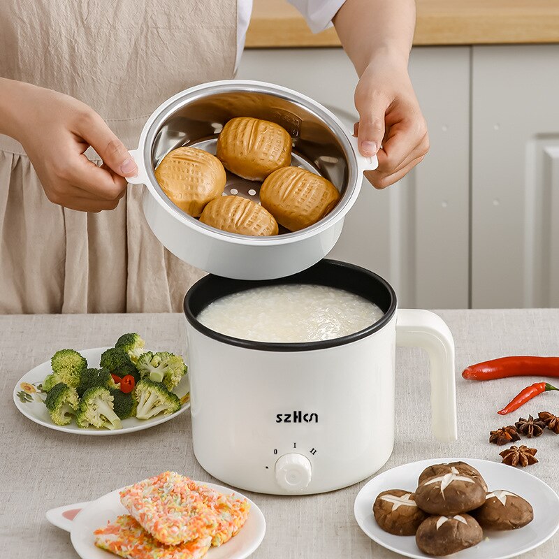 Electric Cooker Dormitory Multi+cooker Household Multicooker For Pot Cooking And Frying And Steak Office Easy Cooking 220V