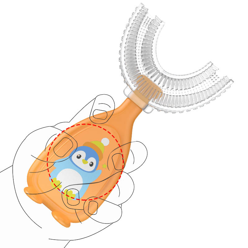 Spazzolino da denti per neonato spazzolino da denti per bambini denti per bambini cura orale spazzola per pulizia denti in Silicone morbido articoli per bambini regalo per bambini sd