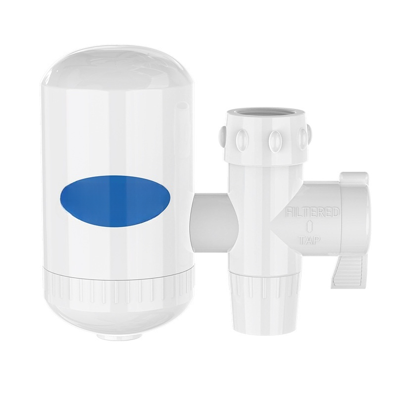 Depuratore d'acqua del rubinetto Lavabile Sostituzione Rubinetto della cucina Filtro Risparmio idrico Aeratore Ugello Rubinetto Filtro Cloro Apparecchio per il bagno: nero