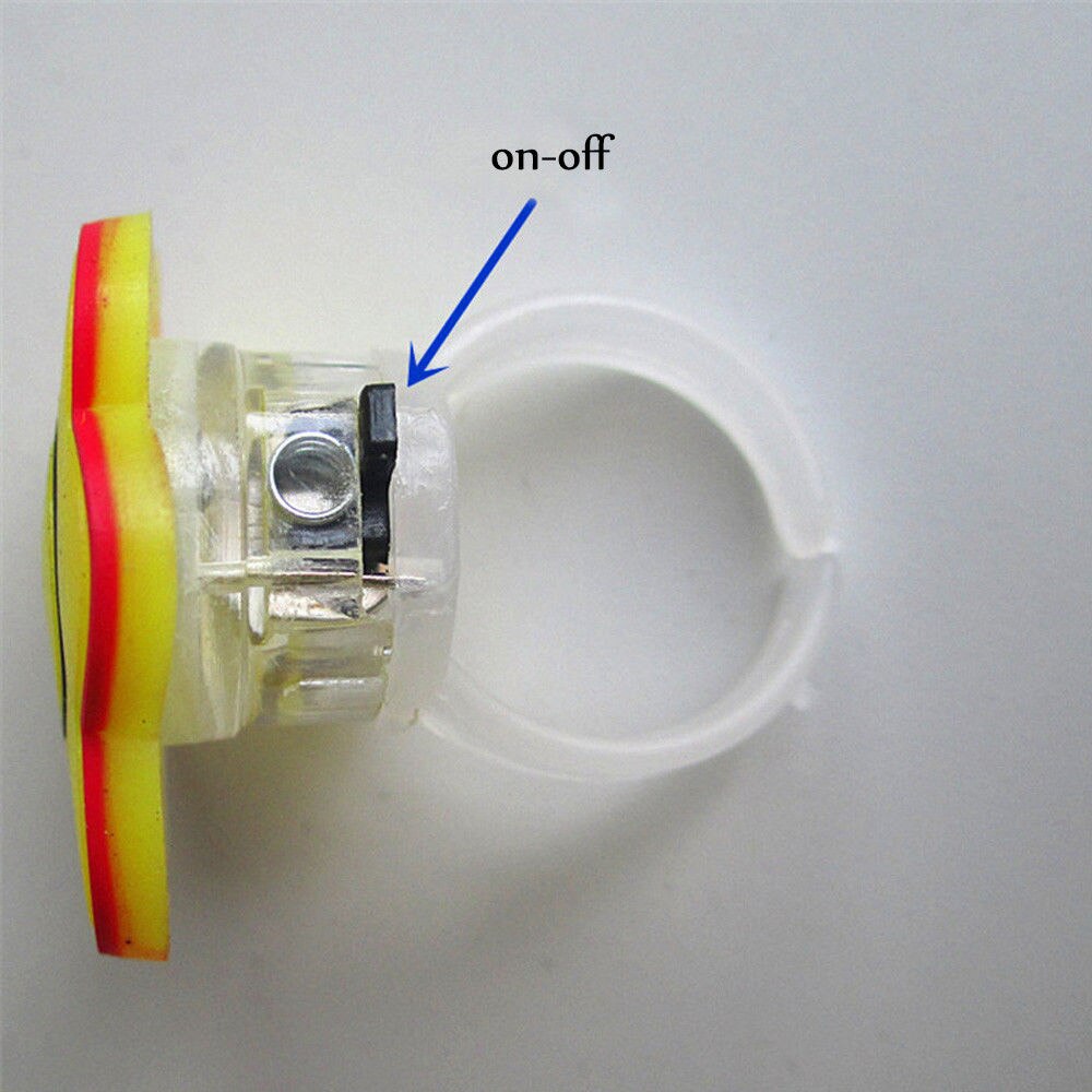 50 teile/beutel freundlicher Karikatur LED Blinklicht Bis glühend Finger Ringe Elektronische Weihnachten Halloween Spaß Spielzeug Party Zubehör