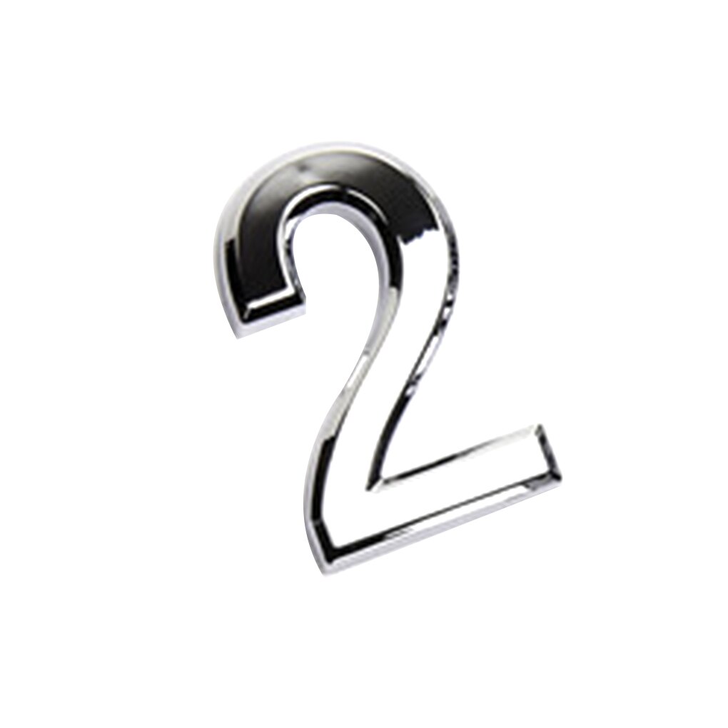arrivé chiffre porte Plaque maison signe placage porte 0 à 9 en plastique numéro étiquette hôtel maison autocollant porte étiquette: NO3