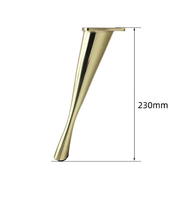 Møbler skap ben 17/23cm bord måke støtte fot sofa krakk tilt skjønnhet ben kjøkken dårlig skap maskinvare tilhenger: titan måke 230mm