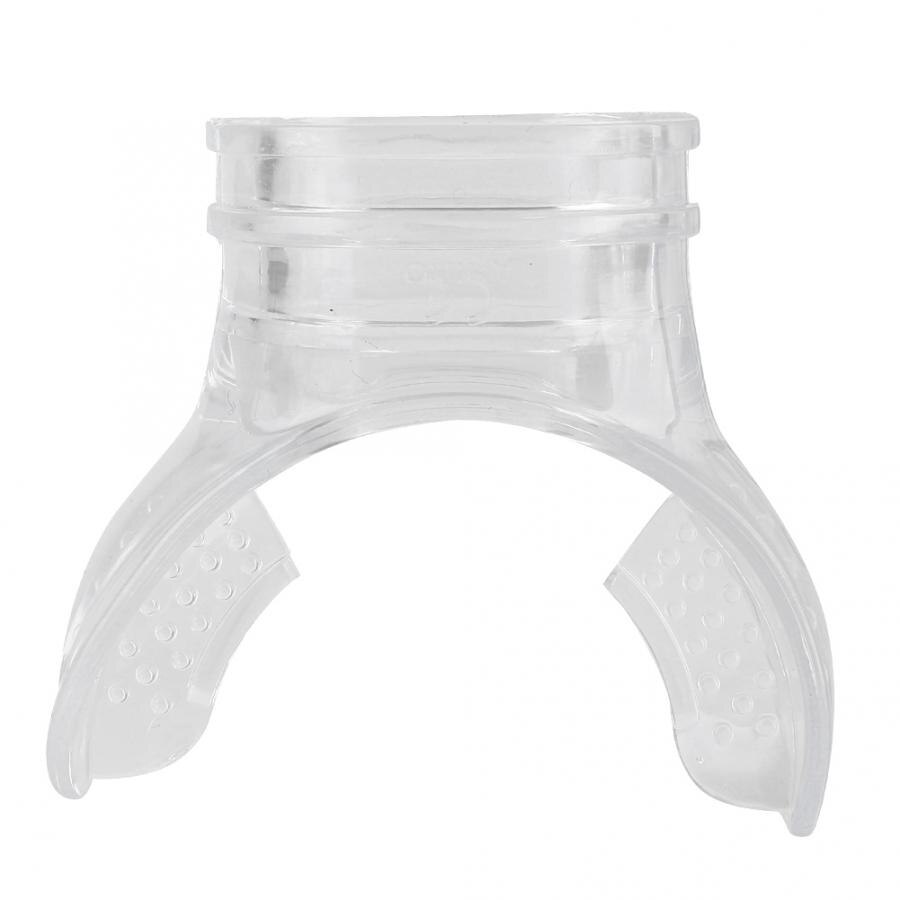 Diving Scuba Bite Mouthpiece PVC Disposable Silicone White Transparent Underwater Standard Bites Mouthpiece