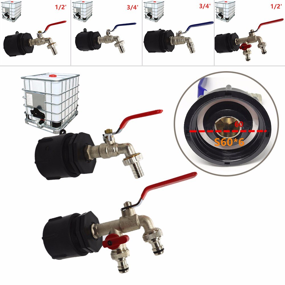 Repairing IBC Tank Adapter S60X6 1000 Container Ad... – Grandado
