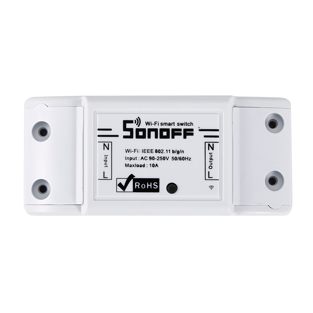 SONOFF TH10 / TH16 RF Basic Pow Dual, Wifi inteligente interruptor inteligente WiFi en casa módulo inalámbrico automatización, trabajar con Alexa Google