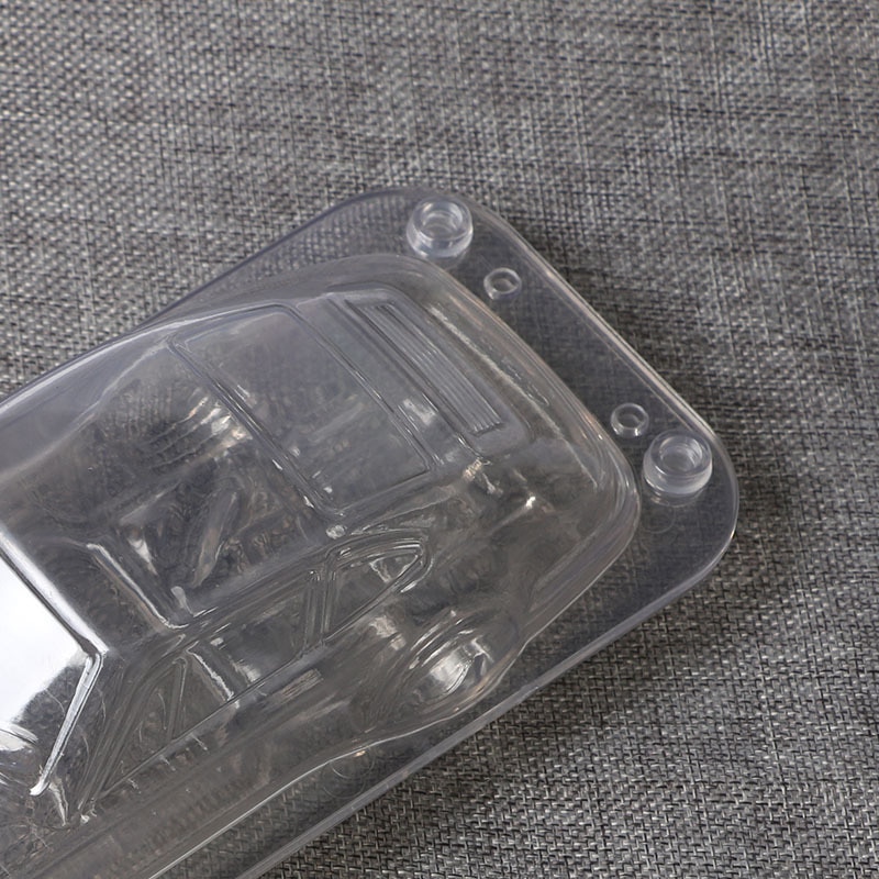 Aomily 3D Car Shape Plastic Chocolate Cake Mold Polycarbonate Pudding Jelly Candy Ice Mould Homemade Dessert DIY Kitchen Baking