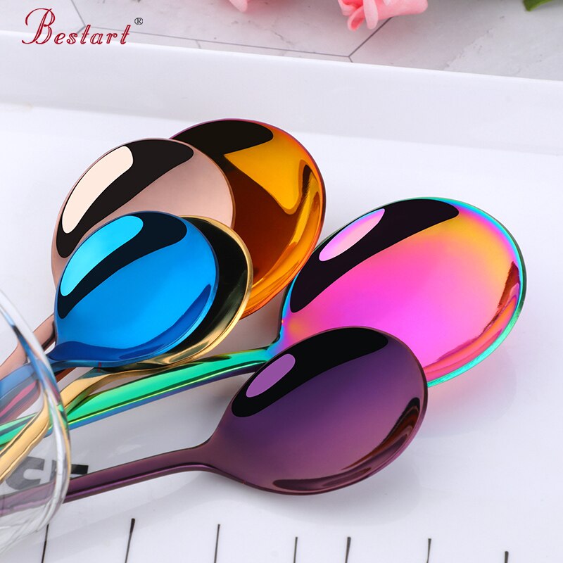 3 pçs preço barato espelho polonês colher de mel colheres de degustação de aço inoxidável conjunto colher de jantar colher de sobremesa colher de café utensílios de mesa