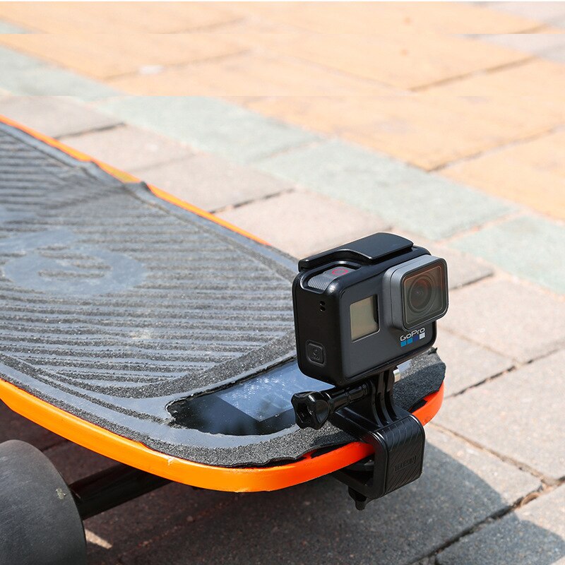 Motorrad Skateboard Lenker Drehen Klemme Halterung Halfter Ständer Clip Ständer Clip für GoPro Held Osmo Aktion Kamera Gop