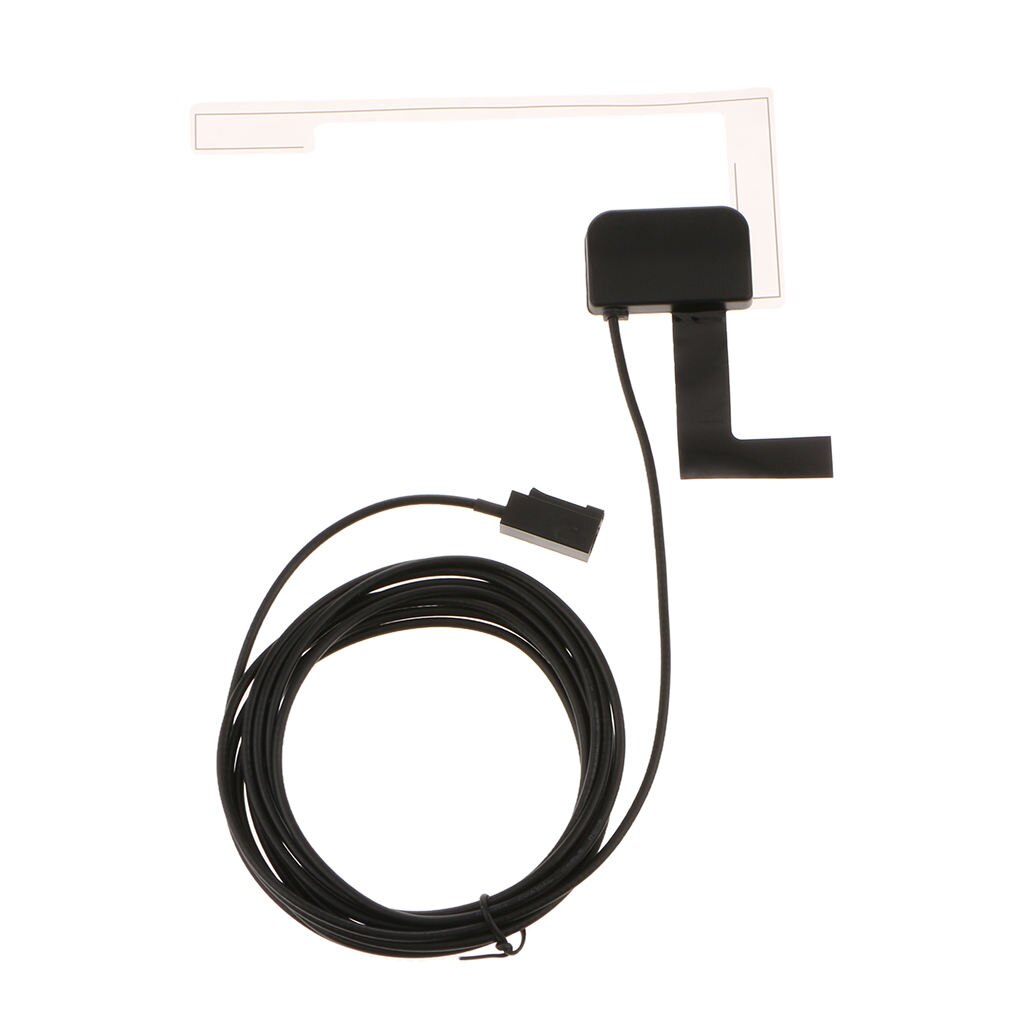 DAB Digital Car Radio Aerial Antenna Glass Mount For Pioneer FAKRA Female Jack Cable