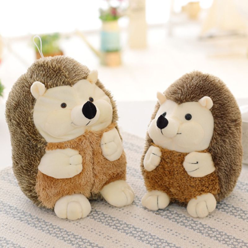 Zachte Egel Dier Pop Gevuld Knuffel Kids Home Decor Bruiloft Verjaardag 24BE