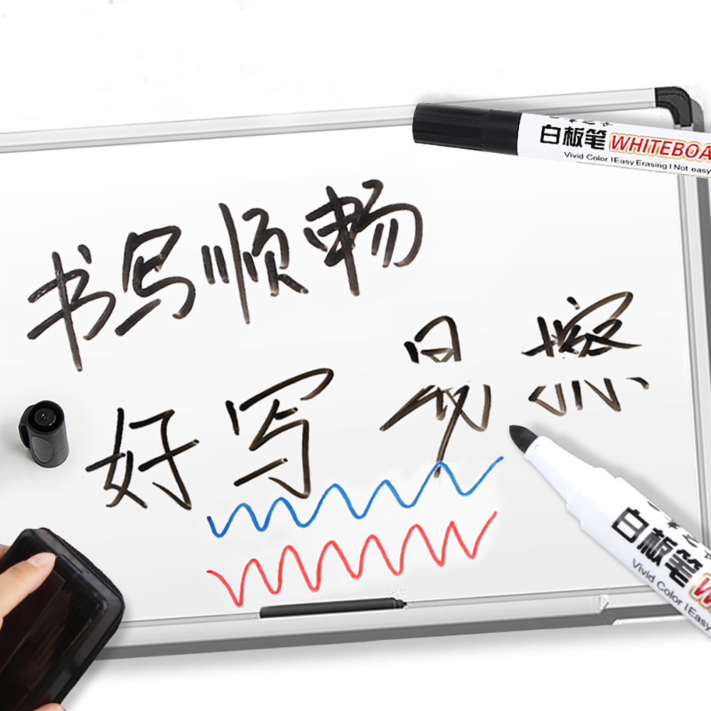 10 stücke Löschbaren Whiteboard Marker Stift Tafel Marker Kreide Glas Büro Schule Kunst Marker Schreibwaren Weiß Gremium Marker