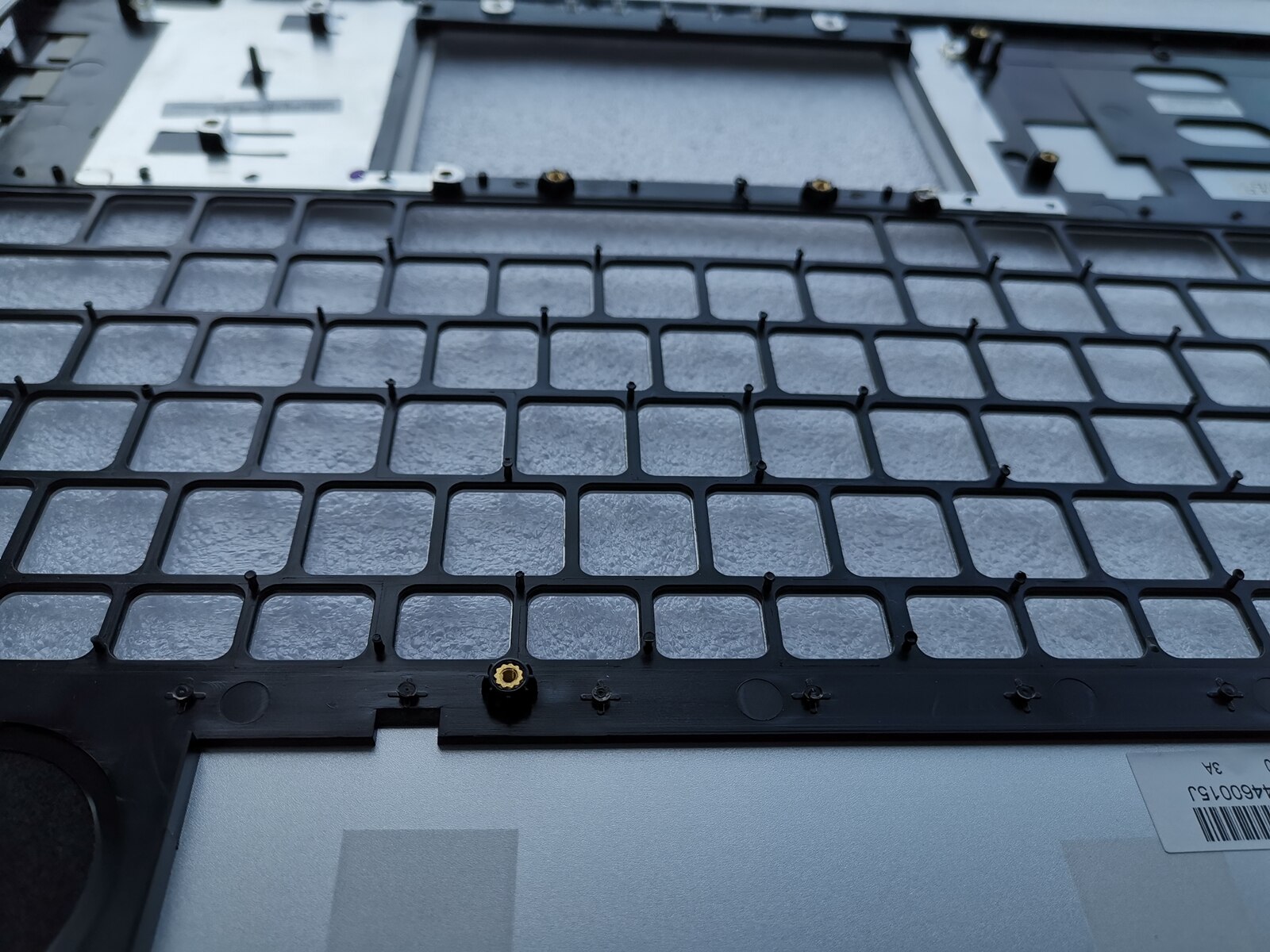 Blank Russian/US silver palmrest Upper Case for Asus N56J N56JN N56JR N56JK N56V N56VV N56VB N56VZ N56VJ without keyboard