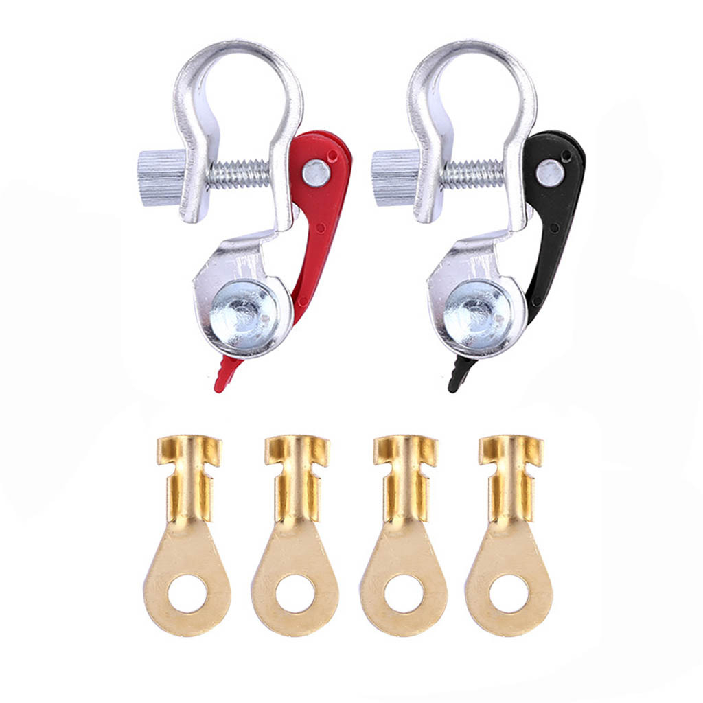 Car Positive&Nagative Heavy Duty Battery Terminal Clip Connector Clamp Brass Corrosion resistant Clamp Clip Brass Connector