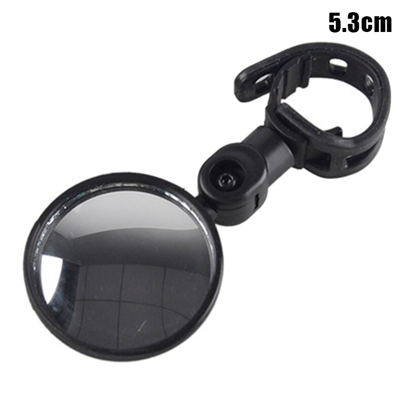 Espejo retrovisor ajustable para bicicleta, espejos para manillar, bicicletas de montaña, manillar de silicona, espejo retrovisor, accesorios para ciclismo: 5.3cm