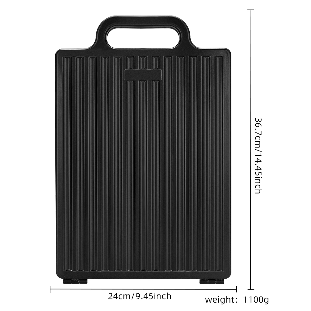 Opvouwbare dansspiegel, 1 inch met handvat en draagtas, draagbare opvouwbare spiegel voor thuisfitnessstudio, dansoefening, spa, schoonheid: Black