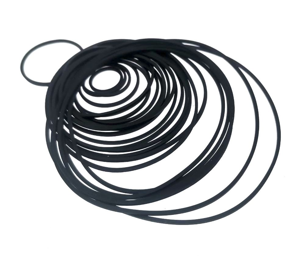 Ceinture mixte carrée et plate pour enregistreur de vidéos, lecteur optique DVD, baladeur, répéteur