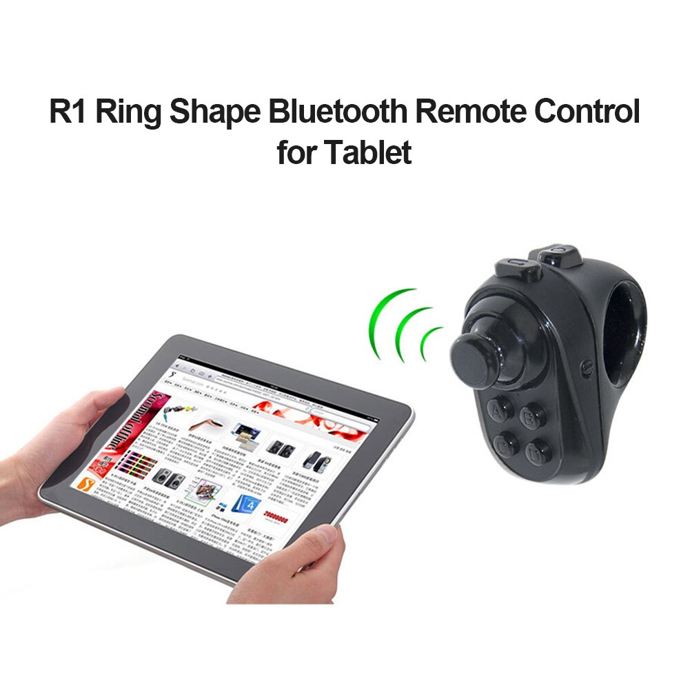 R1 Ring shape 3D 4.0 VR Controller Wireless Gamepad Joystick Gaming Remote Control for lOS Android smartphone