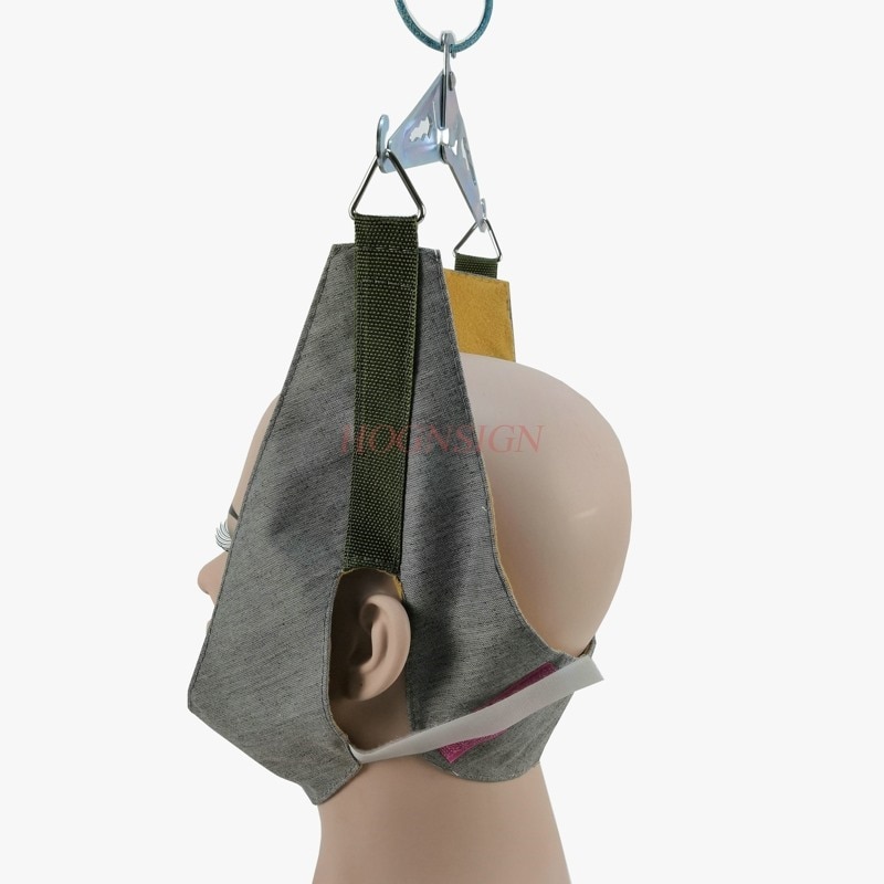 Portable hanging cervical traction device neck protection home traction chair neck stretcher cervical traction frame door