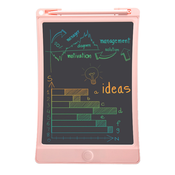 Tableta de dibujo LCD ultrafina para niños, tableta gráfica Digital de 10 pulgadas, con pantalla, para escribir y dibujar: Color Pink