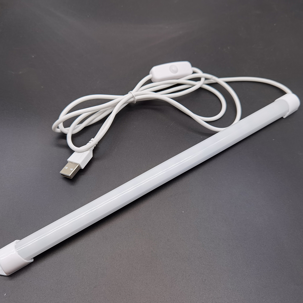 USB LED Tube light 5V 2835 SMD LED lamp 32CM 52cm Rigid strip light bulb Bar Reading Book Desk lamp Night light Ultrathin Closet