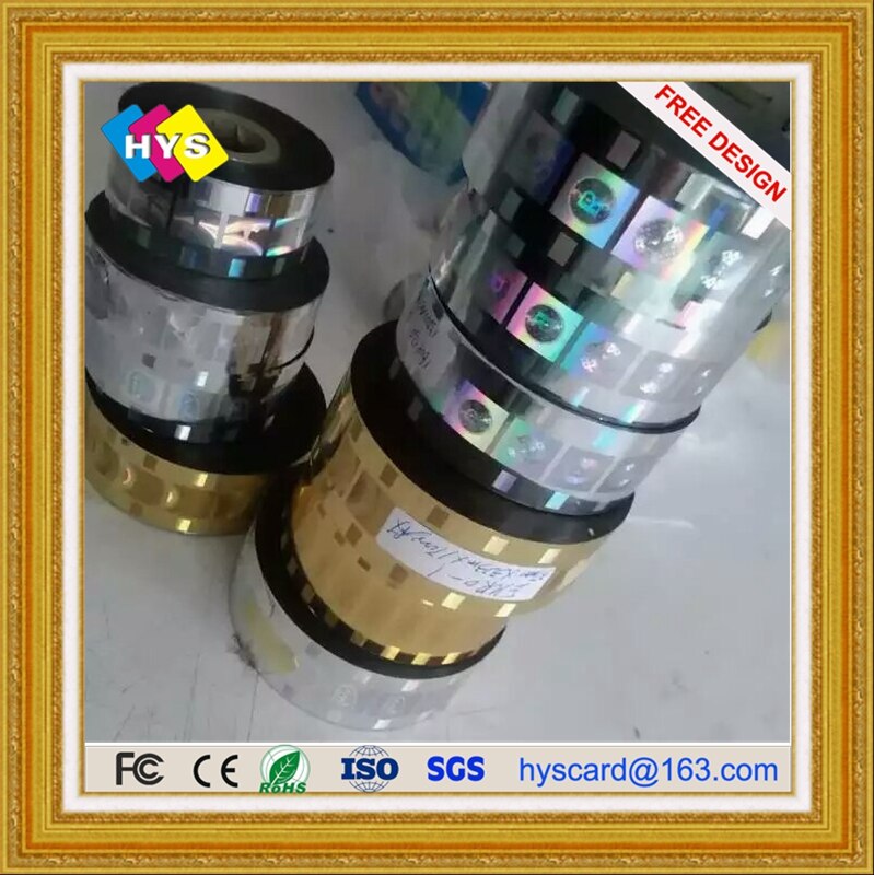 Holograms plastic card and PVC business card printing