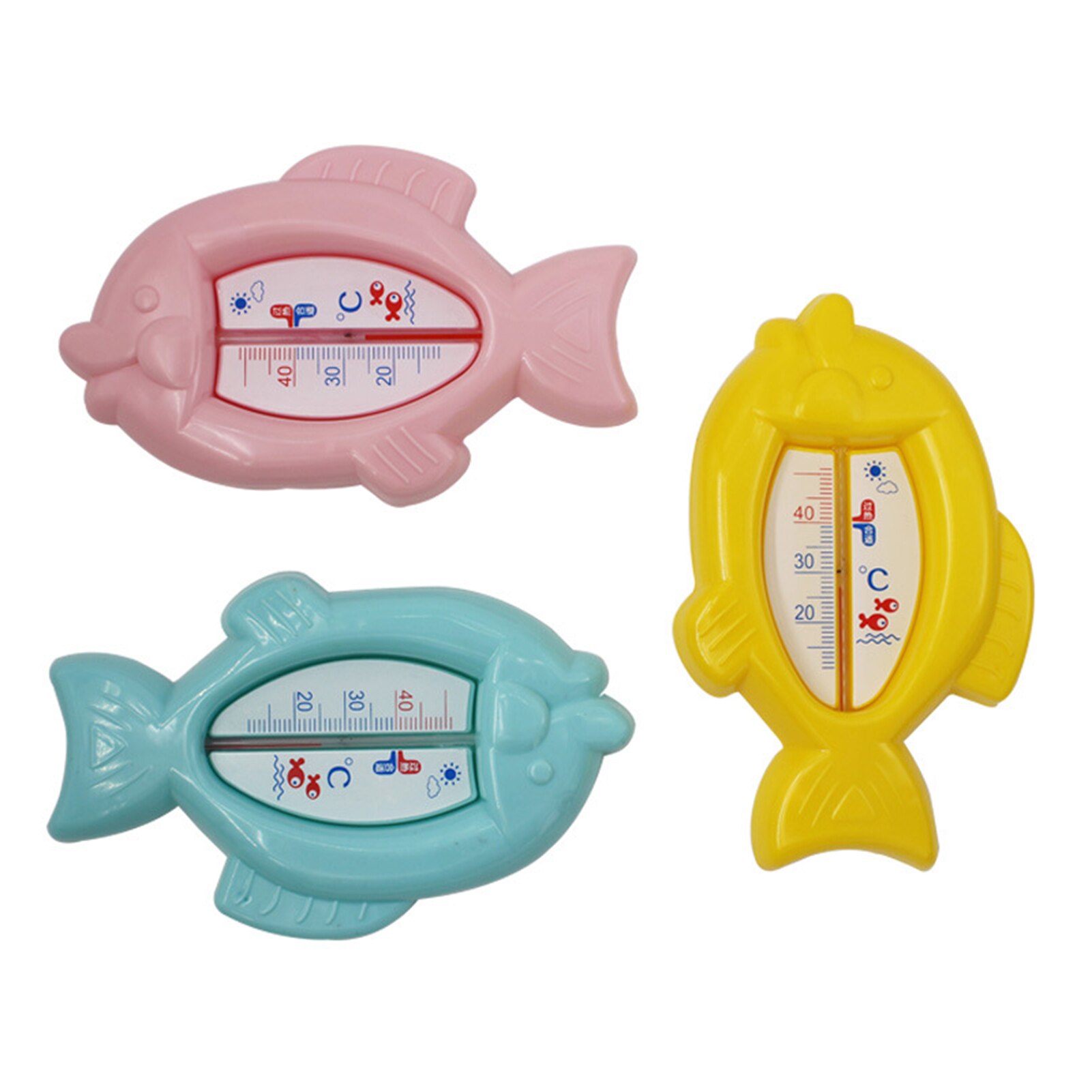 Baby Bad Thermometer Mooie Vis Water Temperatuur Meter