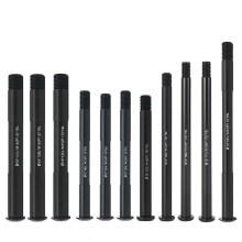 MTB Bike Thru Axle Mountain Road Bicycle Replacement Front Rear Thru Axle 12mm 15mm 122-181L P1.5 P1.75 Aluminum Alloy Parts