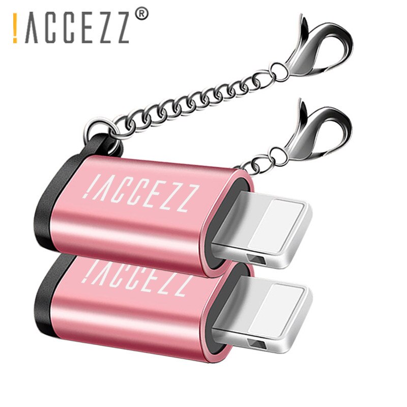 !ACCEZZ Lighting OTG For Apple to Micro USB Adapter For iPhone 11 Pro Max X XS 7 Data Sync Charger Microusb Male 8Pin Connector