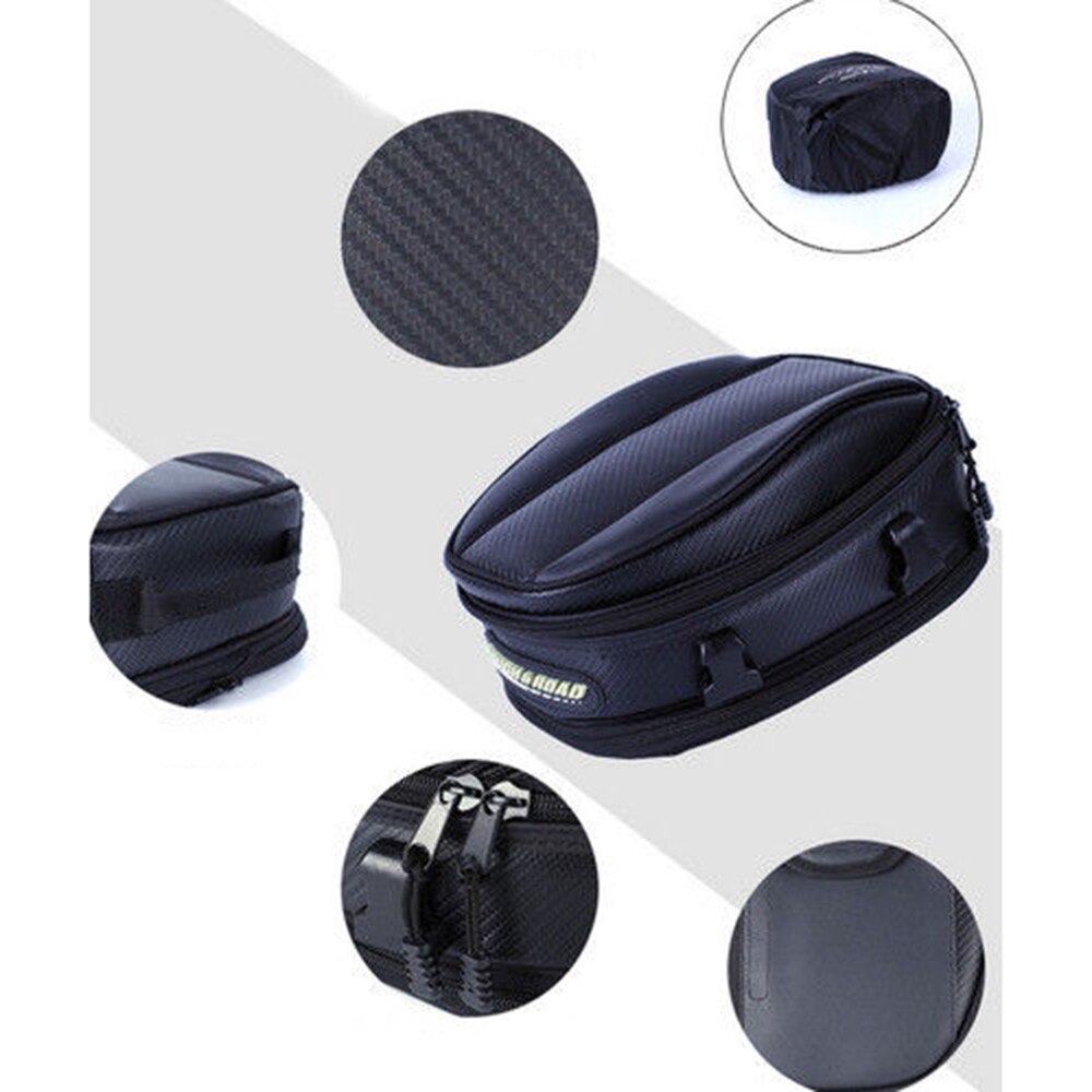 Back bags Pack Motorcycle bag Black Waterproof Motorcycle Luggage Seat
