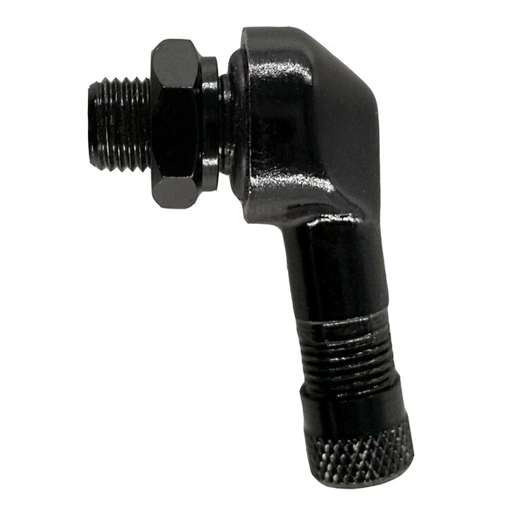 10 stücke Motorrad Reifen Ventil Vorbauten 8,3mm Aluminium Klemme-in schlauchlos Ventile für Motorrad Legierung Reifen Ventil Vorbauten zubehör: Schwarz