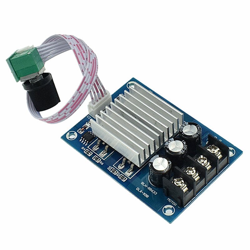 DC Motor Speed Controller DC 12-24V 30A PWM Brush Motor Speed Regulator Module