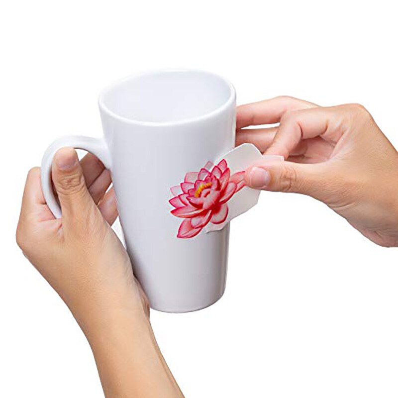 Waterslide Decal Paper Inkjet Clear Transparent Printable Water Transfer Papers Water Slide Decal Foil Tansfer Sheet Letter Size