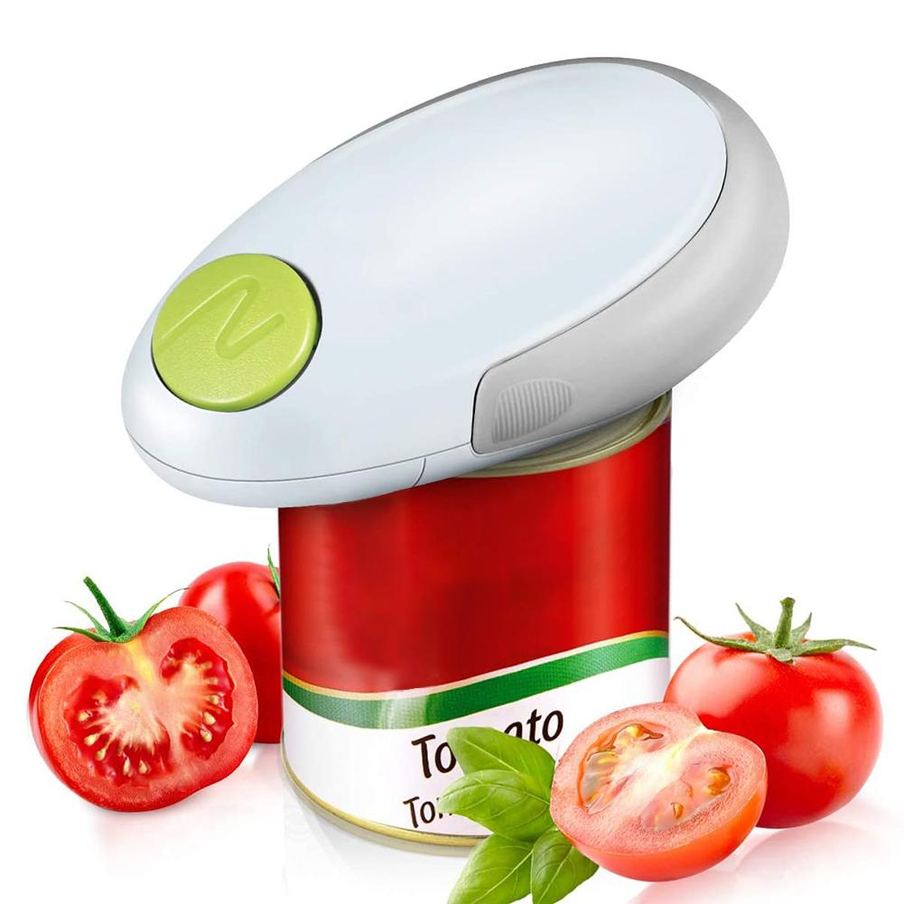 Electric Can Opener Tin Opener One Touch Jar Opener Practical Can Bottle Opener Automatic Jar Openers Kitchen Tools