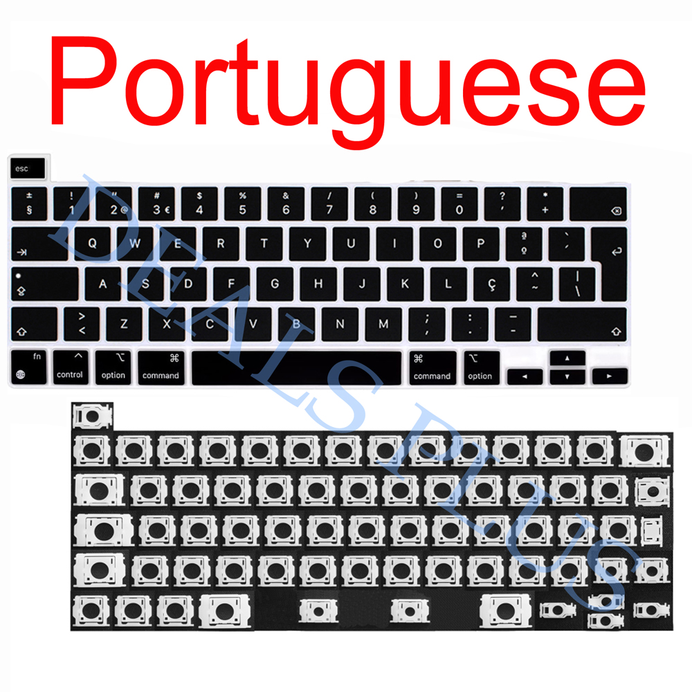 Nuevas teclas para ordenador portátil A2338 con bisagras, juego de clips de tijera para Macbook Pro Retina 13 "M1 EMC 3578 finales de años: COFFEE