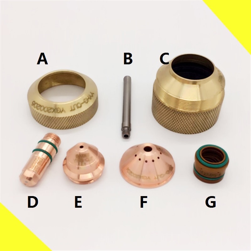 Droge Stijl Ygx 200207 200202 200203 YGX-200 YK-200 YGX200A Yk 200A Swril Ring Nozzle Elektrode Voor YGX200 Plasmasnijtoorts