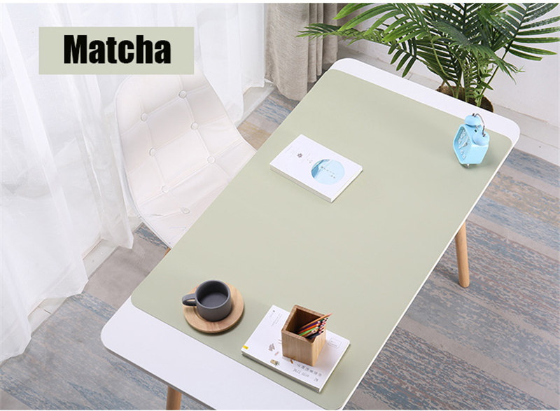 40*80CM Spielen Maus Pad Gamer Einfarbig Tastatur Maus matt Geschäft Mousepad für PC Laptop Spielen mauspad schreibtisch Mousepad: Matcha