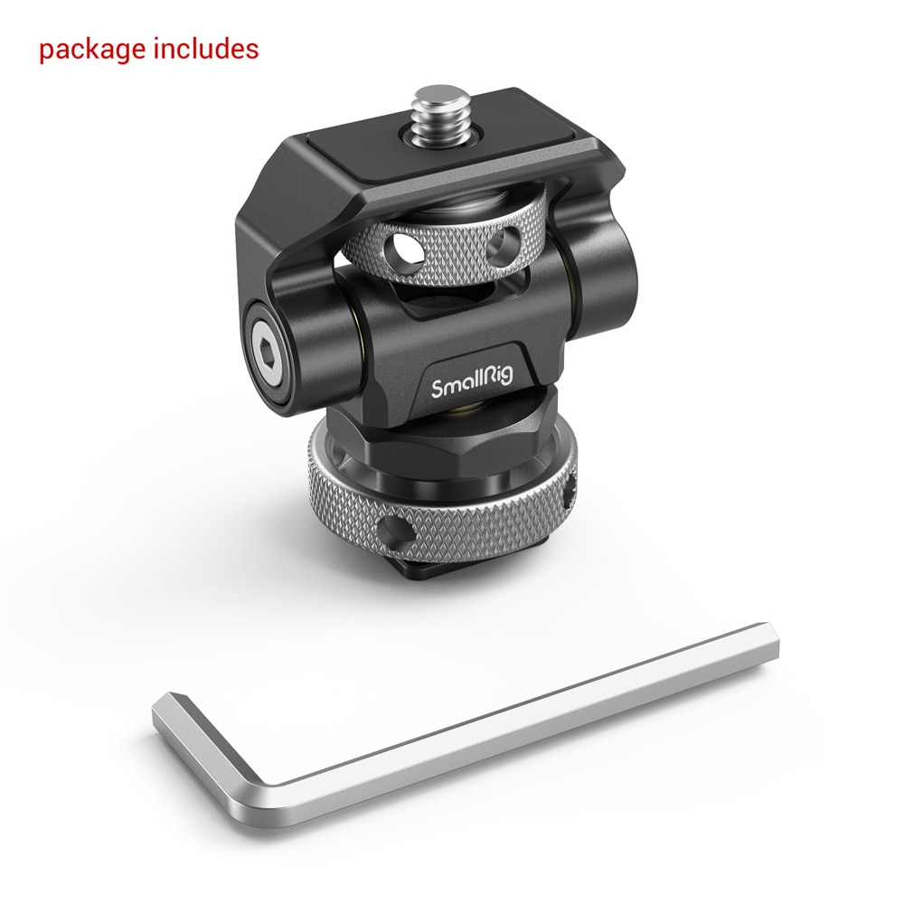 SmallRig – support de moniteur pivotant et inclinable, avec support pour chaussure froide, pour SmallHD/Atomos/Blackmagic Monitor/support d&#39;écran-2905