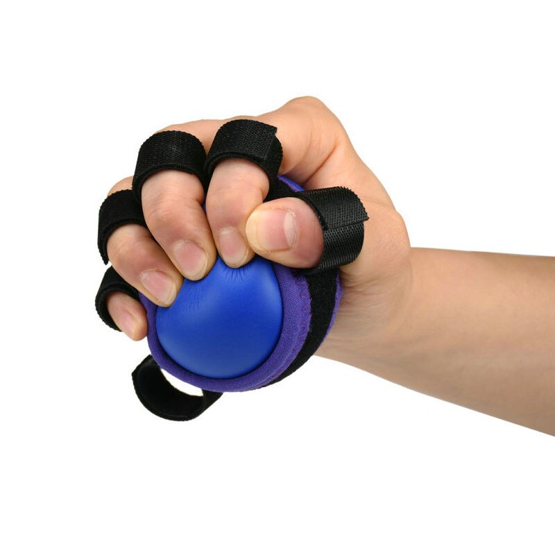 Bola extensora de agarre para terapia de mano, equipo de rehabilitación de recuperación muscular, ejercicio de brazos, Pow de dedo, Fitness