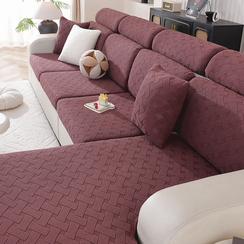 Elastic Sofa Cover Luxury Adjustable Elastic Couch Cover for Living Room Sofa Seat Cover 1 2 3 4 seat l shaped full set