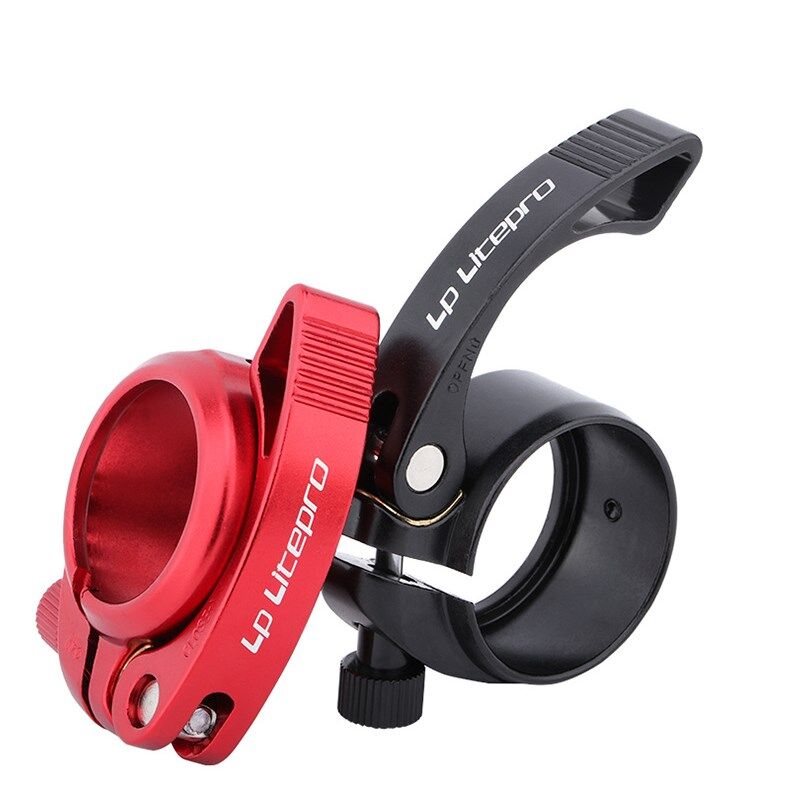 Litepro Faltrad Sattelstütze QR schnell Freisetzung Klemme 41mm für 33,9mm Aluminium Legierung Leichte CNC Sattelstütze Clip