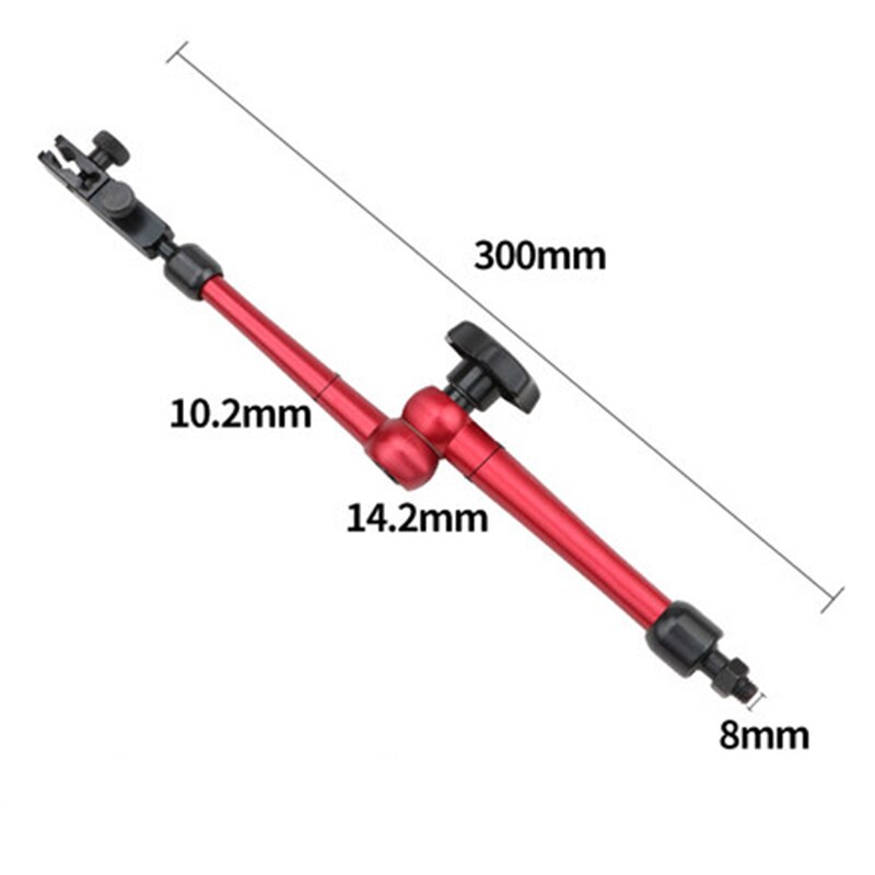 Magnetic base with fine adjustment Universal Large Dial Test Indicator Gauge Magnetic Stand holder For Equipment Calibration: Gold