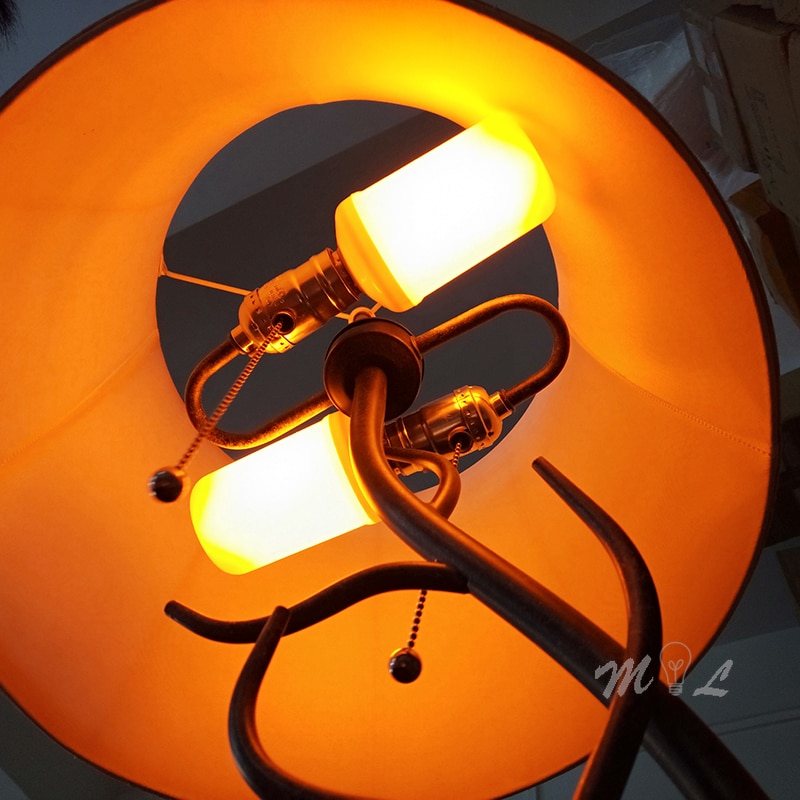 Led Simulated Flame Bulb 5W 9W 15W E14 E27 B22 85-265V Luces Home Electronic Accessories Flame Lamp Flame Effect Bulbs Lampada