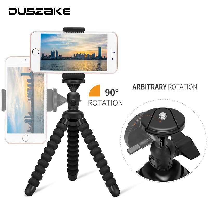 DUSZAKE B4 Camera Gorillapod Mini Telefoon Statief Voor Telefoon Mobiele Mini Telefoon Statief Voor Telefoon Monopod Voor iPhone Gopro Accessoires