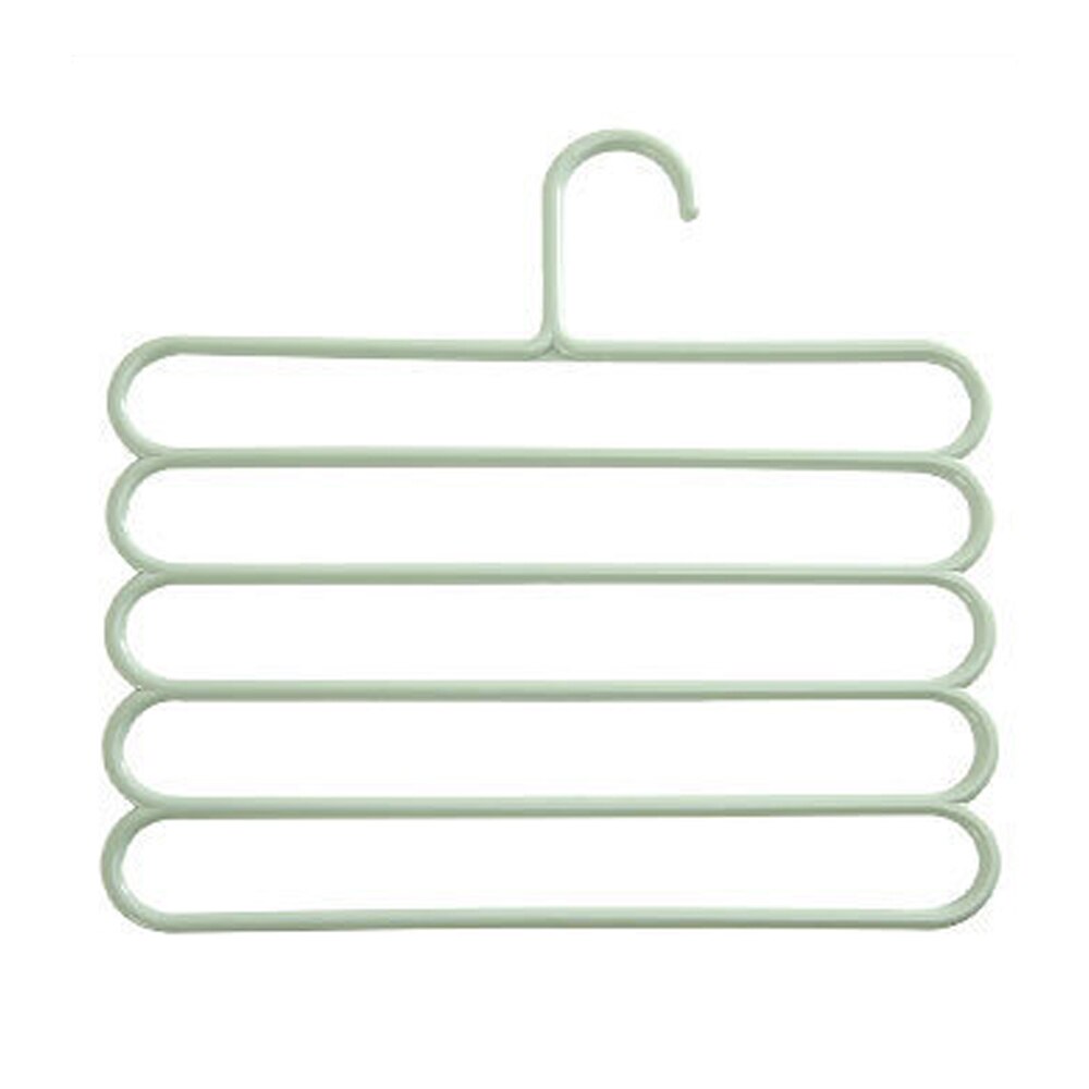 Pantalons cintres supports multifonction pantalon cintre support de rangement vêtements cintre cravate écharpes ceinture serviette antidérapant magique cintre 1PC: A7