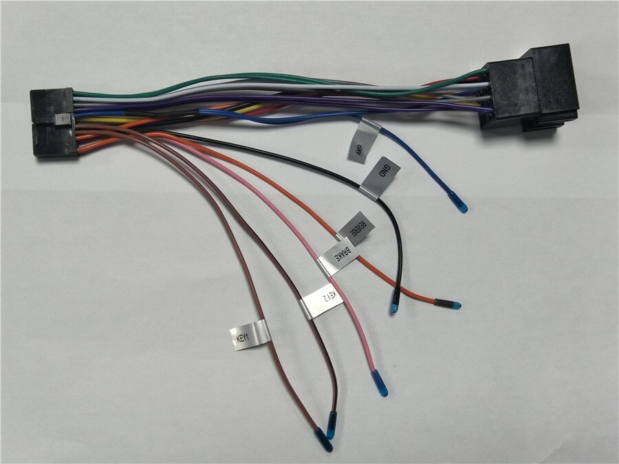 Car Stereo Universal Android Power Cable Harness ISO Suitable for Toyota for Nissan Model For Panlelo Radio
