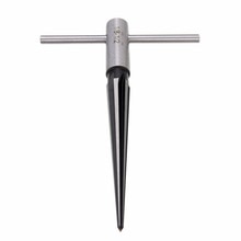 1pc 3-13mm Reamer T Handle Handheld Hole Pin Tapered 6 Flutes High Hardness Chamfering Tool for Woodworking