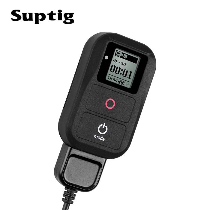 Control remoto WIFI resistente al agua Suptig para Gopro Hero 8/7/6/5/4/3, cámara de acción para Go Pro hero5/4 Session, accesorios para cámara deportiva