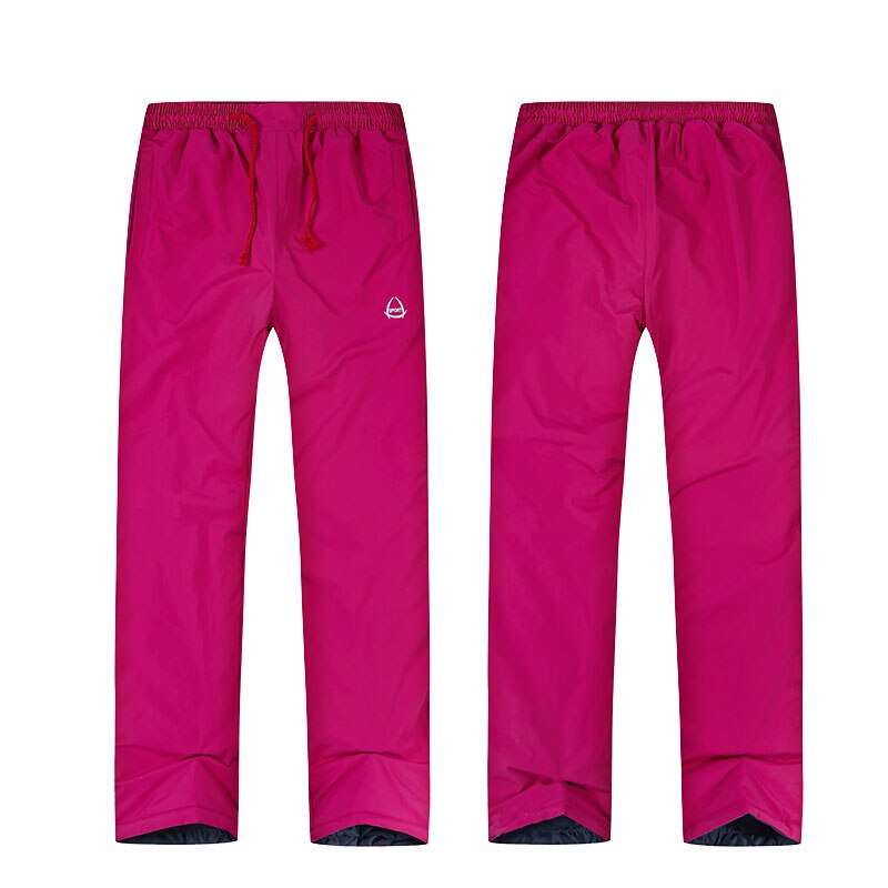 Women Ski Pants Brands Outdoor Trousers Men Windproof Waterproof Warm Winter Snow Snowboard Hiking Camping