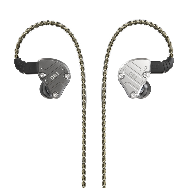 NICEHCK DB3 1BA + 2DD hybride 3 unités de pilote dans l'oreille écouteur moniteur en cours d'exécution Sport écouteur HIFI casque écouteurs IEM DJ Stage 2Pin