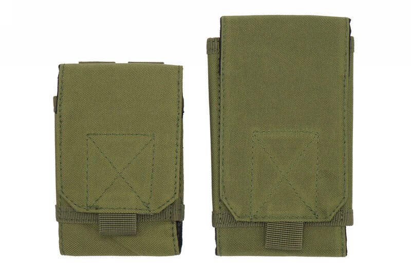 Universal Camouflage Canvas Mobile Phone Pouch for iPhone 4 4S 5 5s SE 6 6s 7 8 Plus X XS Waist Bag Belt Clip Cover Case Bags: 5.0inch / Green